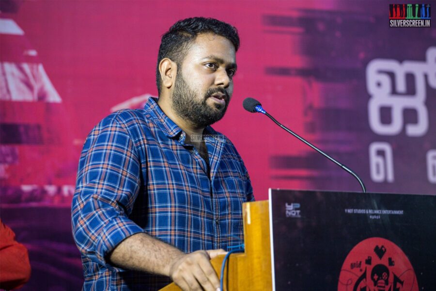 Ashwin Saravanan At The 'Game Over' Press Meet