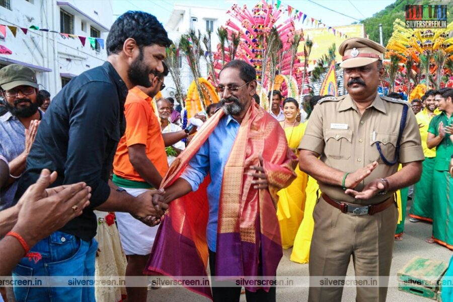 Vijay Sethupathi At A Movie Launch