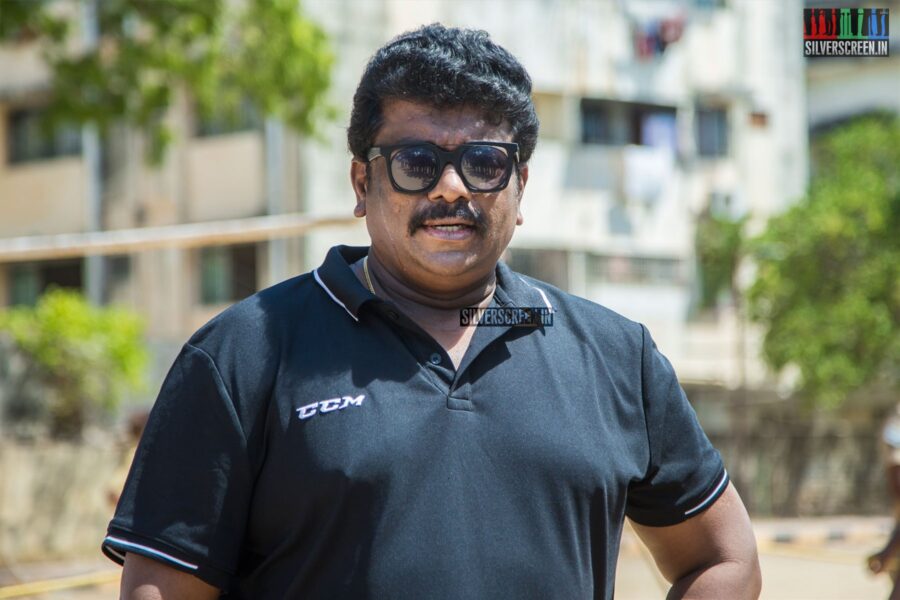 R Parthiban Votes In Nadigar Sangam Elections