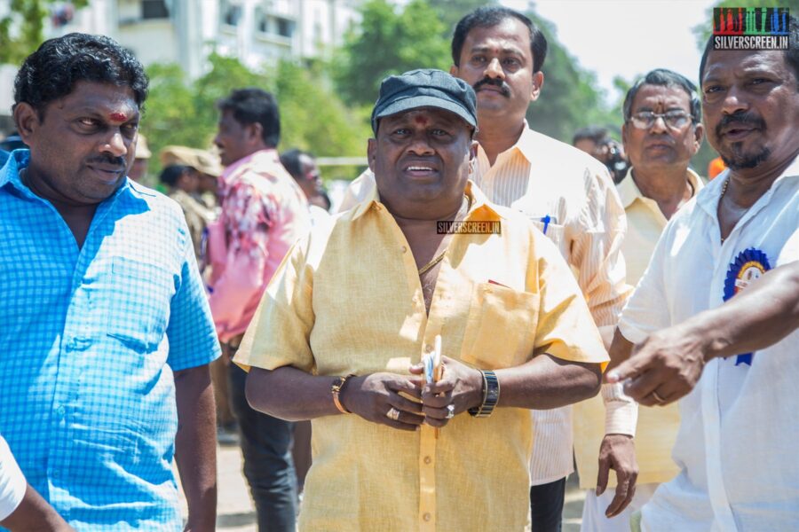 Senthil Votes In Nadigar Sangam Elections