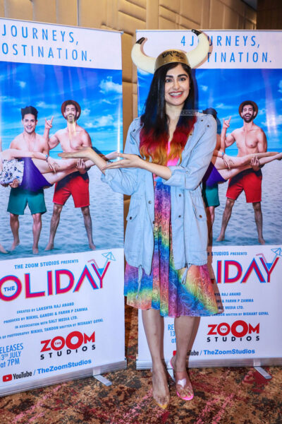 Adah Sharma Promotes 'Holiday' Web Series