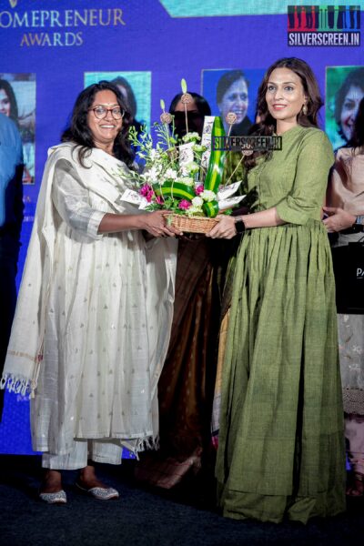 Aishwarya Dhanush At The 'Homepreneur Awards Suyasakthi Virudhugal 2019' Launch