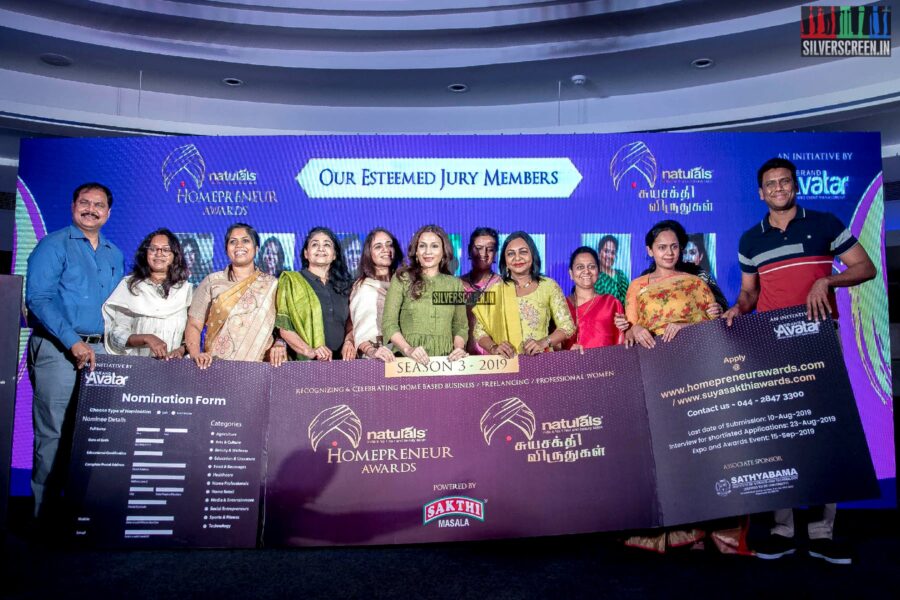 Aishwarya Dhanush, Hema Rukmani At The 'Homepreneur Awards Suyasakthi Virudhugal 2019' Launch
