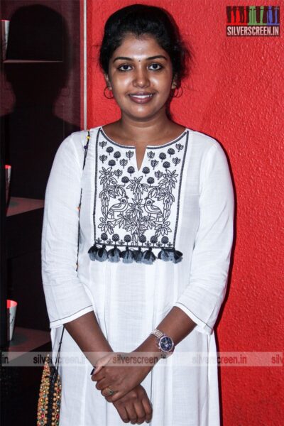 Riythvika At The 'Aadai' Premiere