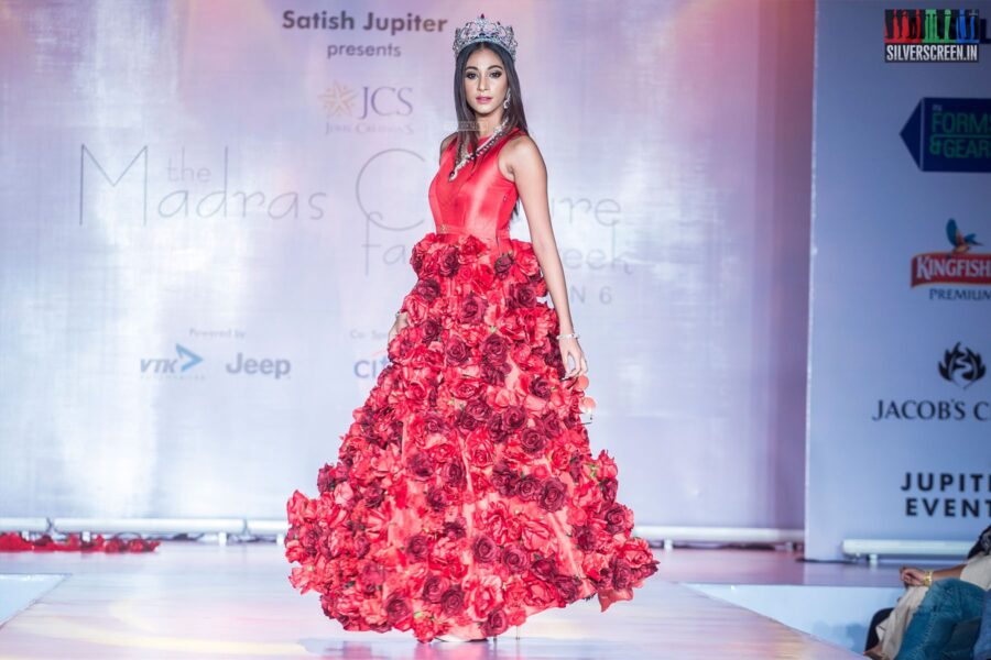 Anukreethy Vas At The Madras Couture Fashion Week Season 6-Day 1