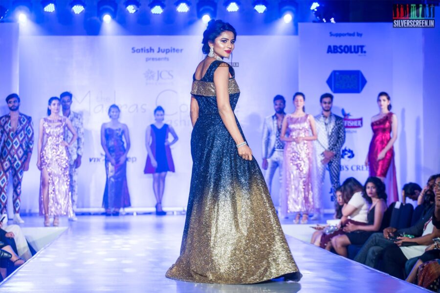 Delna Davis At The Madras Couture Fashion Week Season 6-Day 1