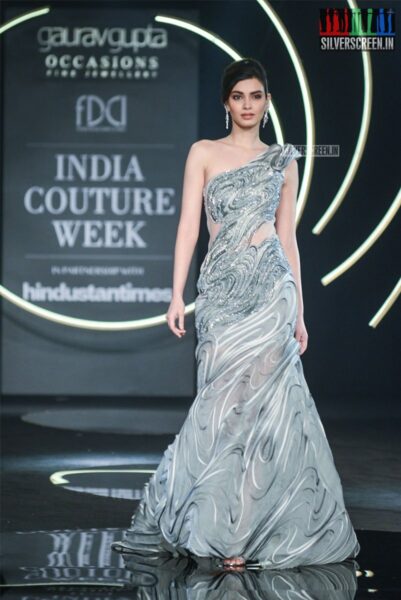 Diana Penty Walks The Ramp For Gaurav Gupta At India Couture Week