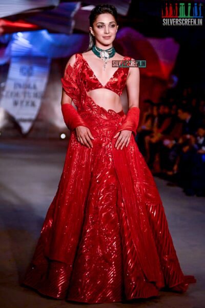 Kiara Advani Walks The Ramp For Amit Aggarwal At The India Couture Week