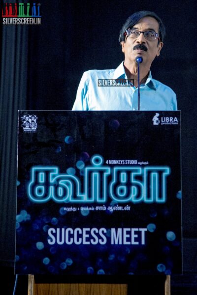 Manobala At The 'Gurkha' Success Meet