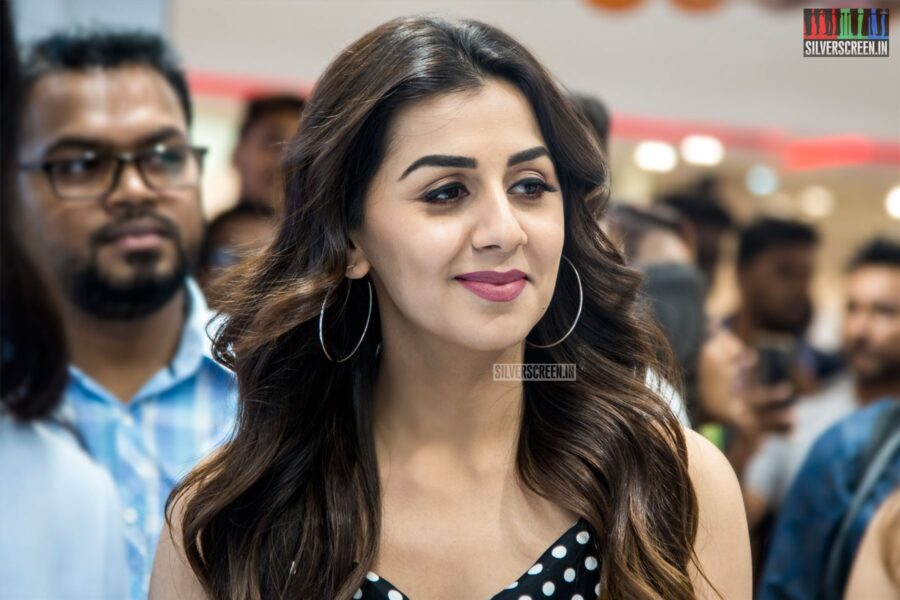 Nikki Galrani At The Relaunch of 'Health & Glow' Store In Chennai