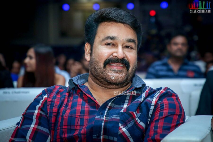 Mohanlal At The 'Kaappaan' Audio Launch