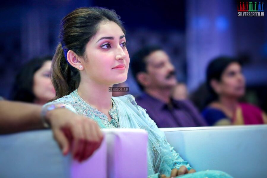 Sayyeesha At The 'Kaappaan' Audio Launch