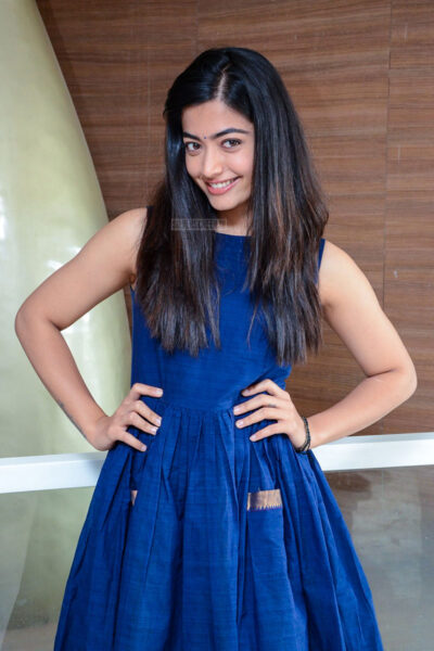 Rashmika Mandana At The 'Dear Comrade' Trailer Launch