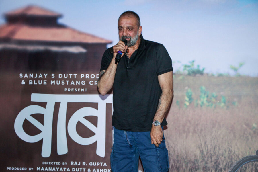 Sanjay Dutt At The 'Baba' Trailer Launch