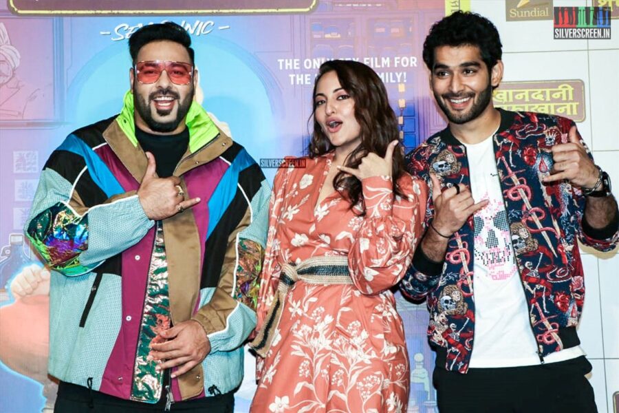 Sonakshi Sinha & Badshah At A Song Launch From 'Khandaani Safakhana'