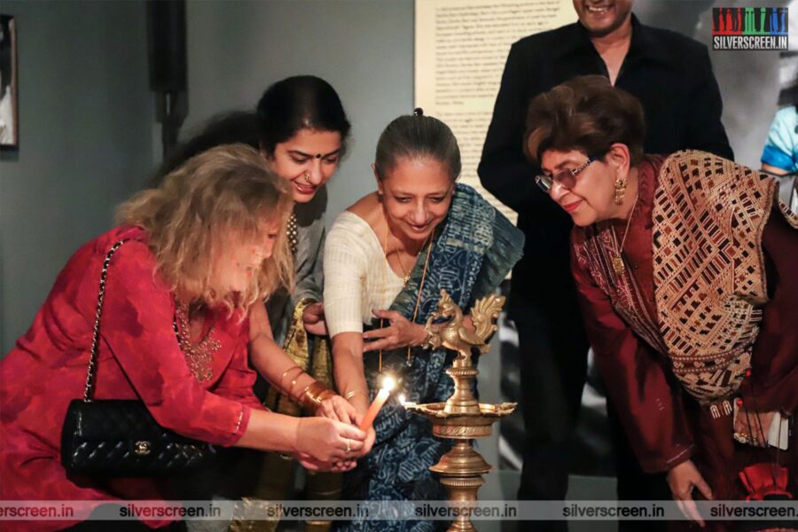 Suhasini At The 'Exhibition & A Cinematic Imagination: Josef Wirsching And The Bombay Talkies'