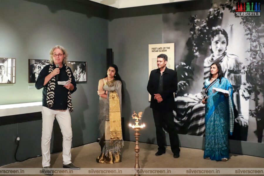 Suhasini At The 'Exhibition & A Cinematic Imagination: Josef Wirsching And The Bombay Talkies'
