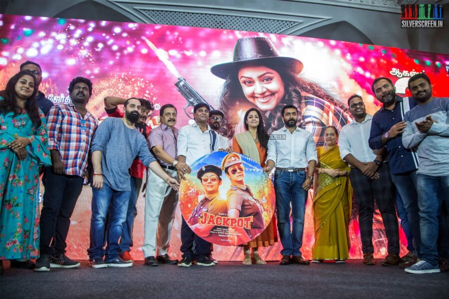 Celebrities At The 'Jackpot' Audio Launch