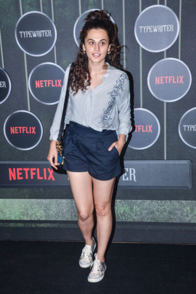 Taapsee Pannu At The 'Typewriter' Premiere
