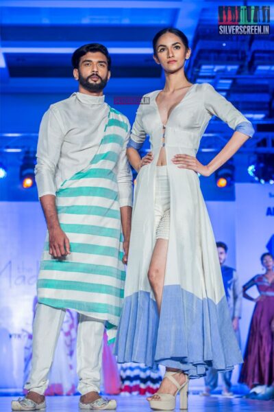 Models At The Madras Couture Fashion Week Season 6-Day 2