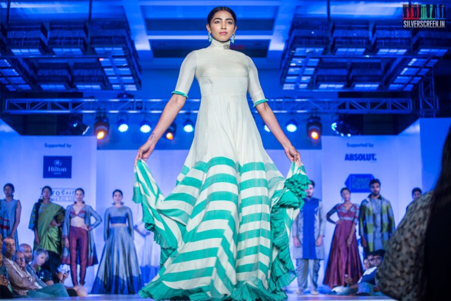 Models At The Madras Couture Fashion Week Season 6-Day 2