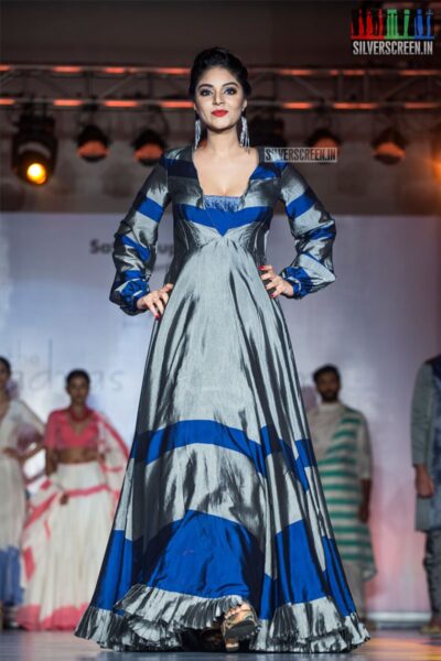 Sanam Shetty At The Madras Couture Fashion Week Season 6-Day 2