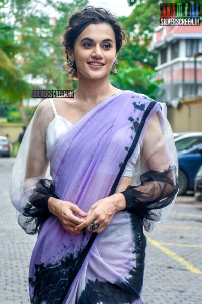 Taapsee Promotes 'Mission Mangal'