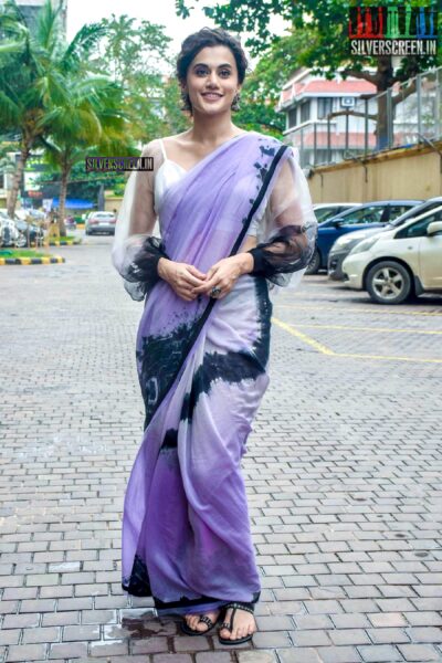 Taapsee Promotes 'Mission Mangal'