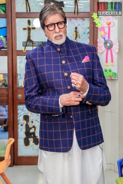 Amitabh Bachchan At The Launch Of NDTV's 'Swachh Banega Bharat' Season 9