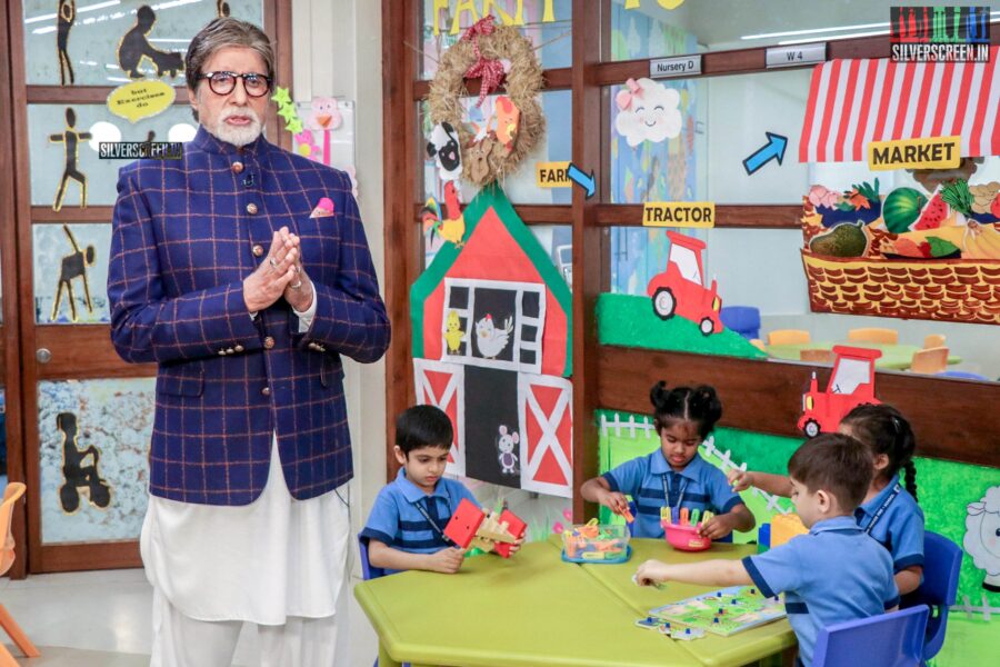 Amitabh Bachchan At The Launch Of NDTV's 'Swachh Banega Bharat' Season 9