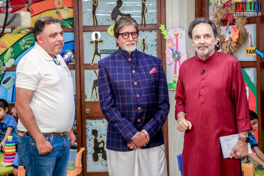 Amitabh Bachchan At The Launch Of NDTV's 'Swachh Banega Bharat' Season 9