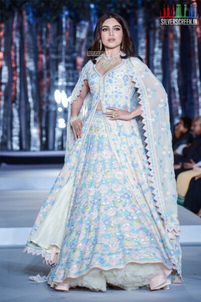 Bhumi Pednekar Walks The Ramp For Dabiri Couture