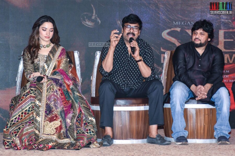 Chiranjeevi, Tamannaah At The 'Sye Raa Narasimha Reddy' Teaser Launch