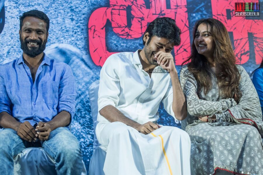 Dhanush. Vetrimaaran, Manju Warrier At The 'Asuran' Audio Launch