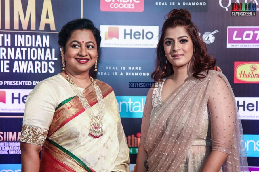 Radhika, Varalaxmi At The 'SIIMA Awards - Day 2'