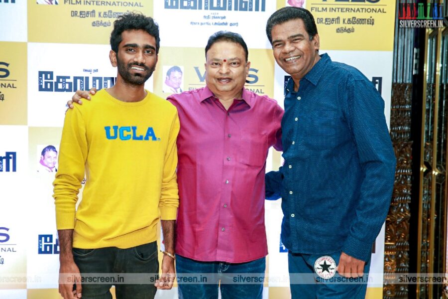 Ponnambalam, Pradeep Ranganathan At The 'Comalai' Success Meet