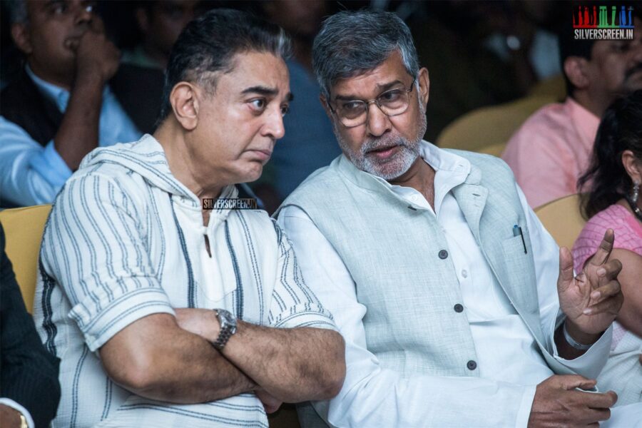 Kamal Haasan, Kailash Satyarthi At The 'Compassion For Children' Documentary Screening