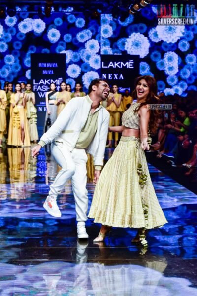 Shilpa Shetty Walks The Ramp For Punit Balana At The Lakme Fashion Week 2019 - Day 5