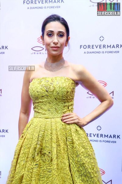 Karisma Kapoor At The Launch Of Forevermark Festive Collection At Om Jewellers