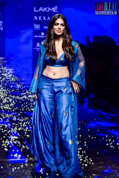 Malavika Mohanan Walks The Ramp For Vineet Rahul At The Lakme Fashion Week 2019 - Day 1