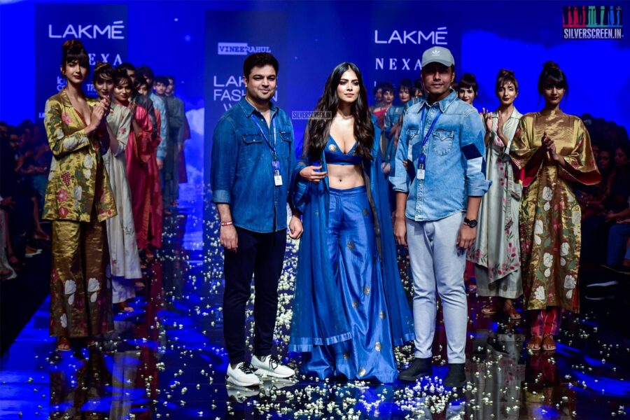 Malavika Mohanan Walks The Ramp For Vineet Rahul At The Lakme Fashion Week 2019 - Day 1