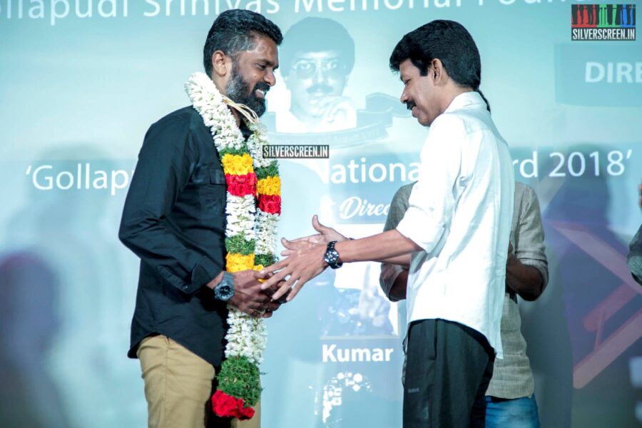 Bala, C Premkumar At The Gollapudi Srinivas National Award 2019