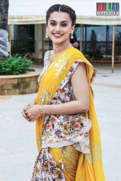 Taapsee Pannu Promotes 'Mission Mangal'