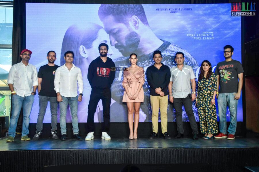 Nora Fatehi, Vicky Kaushal At The Pachtaoge Success Meet