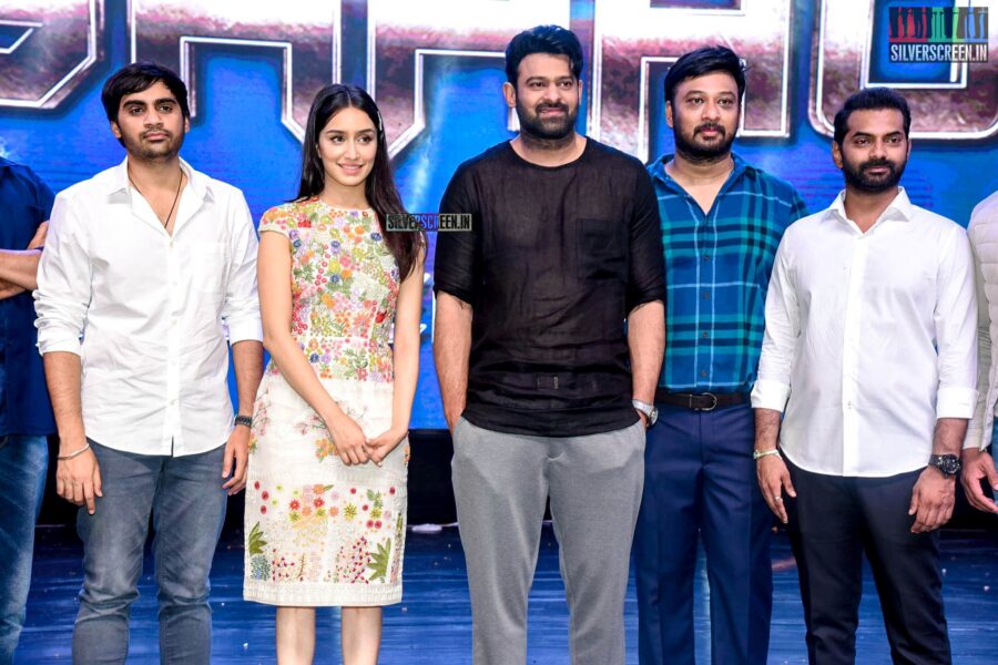 Prabhas, Shraddha Kapoor At The 'Saaho' Pre Release Event