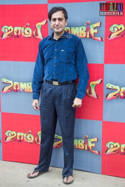 Celebrities At The 'Zombie' Audio Launch