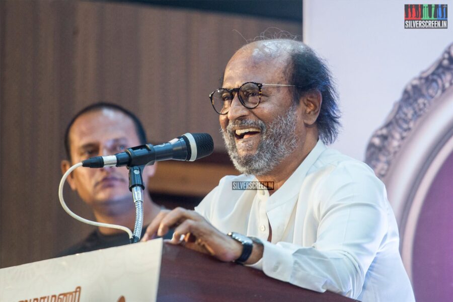 Rajinikanth Felicitates Writer Kalaignanam