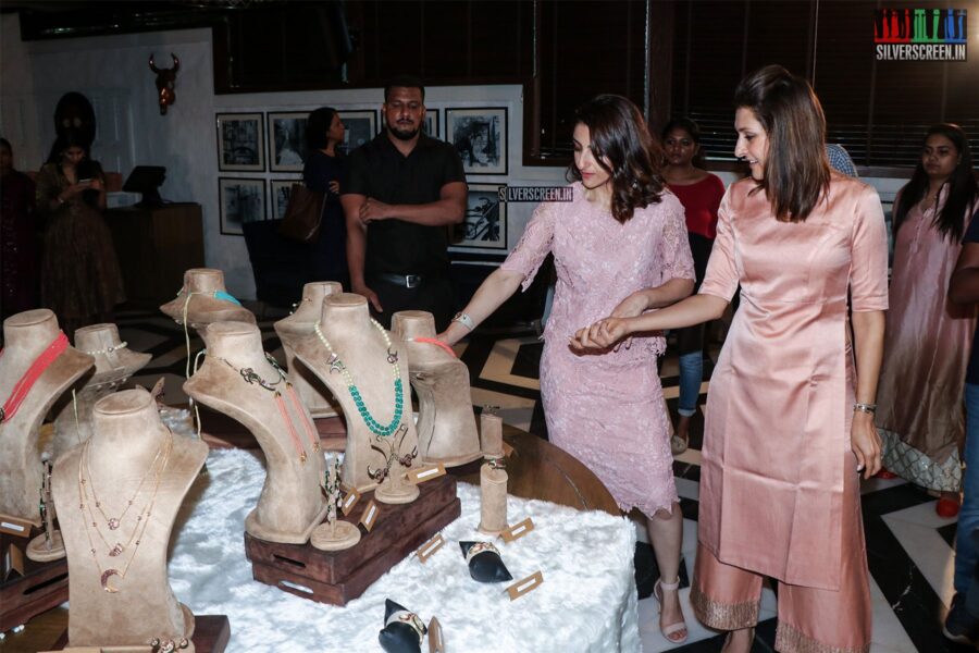 Soha Ali Khan At The Launch Of Aditi Amin’s Collection