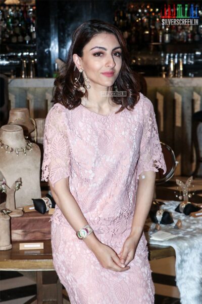 Soha Ali Khan At The Launch Of Aditi Amin’s Collection