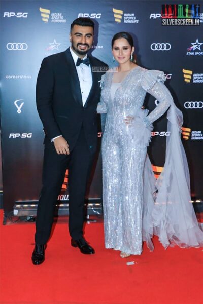 Arjun Kapoor, Sania Mirza At 'Indian Sports Honors 2019' In Mumbai